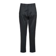 Bitte Kai Rand Svart Changeant Stretch Slim Byxor Black, Dam