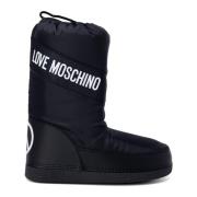 Love Moschino Dam Skidstövlar - Höst/Vinter Kollektion Black, Dam