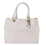 Dior Vintage Pre-owned Canvas dior-vskor White, Dam