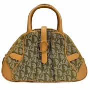 Dior Vintage Pre-owned Canvas dior-vskor Green, Dam