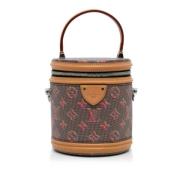 Louis Vuitton Vintage Pre-owned Canvas handvskor Brown, Dam