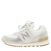 Miu Miu Pre-owned Pre-owned Denim sneakers White, Dam