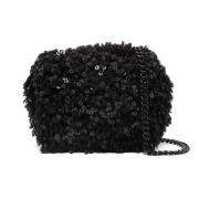 Essentiel Antwerp Broderad Crossbody-väska Black, Dam