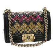 Chanel Vintage Pre-owned Laeder chanel-vskor Multicolor, Dam