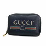 Gucci Vintage Pre-owned Laeder plnbcker Black, Dam