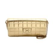 Chanel Vintage Pre-owned Laeder chanel-vskor Yellow, Dam