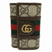 Gucci Vintage Pre-owned Plast nyckelhllare Brown, Unisex