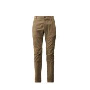 C.p. Company Corduroy Stretch Byxor med Cargo Ficka Brown, Herr