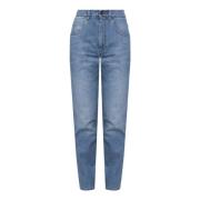 Brunello Cucinelli Stiliga Jeansbyxor Blue, Dam