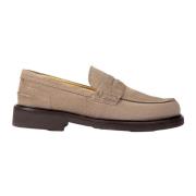 Exton Beige Mocka Slip-On Moccasins Beige, Herr