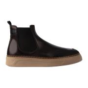 Exton Bruna Chelsea Boots Brown, Herr