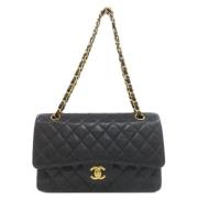 Chanel Vintage Pre-owned Laeder chanel-vskor Black, Dam