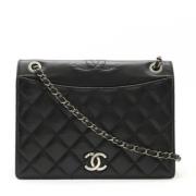 Chanel Vintage Pre-owned Laeder chanel-vskor Black, Dam