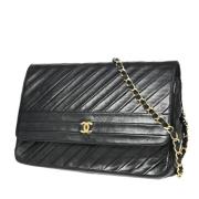 Chanel Vintage Pre-owned Laeder chanel-vskor Black, Dam