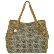 Fendi Vintage Pre-owned Canvas fendi-vskor Brown, Dam