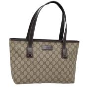 Gucci Vintage Pre-owned Laeder gucci-vskor Beige, Dam