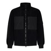 Stone Island Svarta Rockar med Nylonfickor Black, Herr