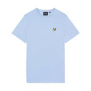 Lyle & Scott Kortärmad T-shirt Ts2022V Blue, Herr