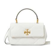 Tory Burch Diamantquiltad Nappa Läder Väska White, Dam