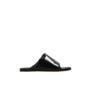 Bottega Veneta Sliders Black, Dam