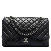 Chanel Vintage Pre-owned Laeder chanel-vskor Black, Dam