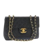 Chanel Vintage Pre-owned Laeder chanel-vskor Black, Dam