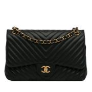 Chanel Vintage Pre-owned Laeder chanel-vskor Black, Dam