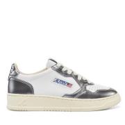 Autry Medalist Low Läder Sneakers White, Dam