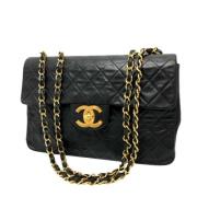 Chanel Vintage Pre-owned Laeder chanel-vskor Black, Dam