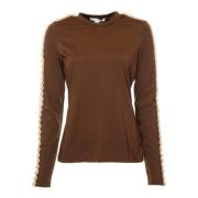 JW Anderson Veckad Trim Långärmad Skjorta Brown, Dam