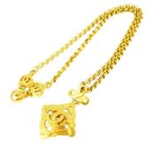 Chanel Vintage Pre-owned Metall chanel-smycken Yellow, Dam