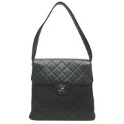 Chanel Vintage Pre-owned Laeder chanel-vskor Black, Dam