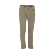 Jacob Cohën Beige Bard Slim Denim Jeans Beige, Herr