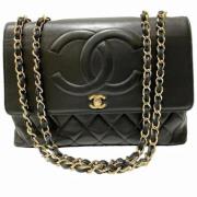 Chanel Vintage Pre-owned Laeder chanel-vskor Black, Dam