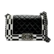 Chanel Vintage Pre-owned Laeder chanel-vskor Black, Dam