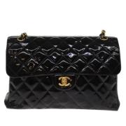 Chanel Vintage Pre-owned Tyg chanel-vskor Black, Dam