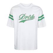 Drole de Monsieur Rolig Sport T-shirt White, Herr