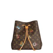 Louis Vuitton Vintage Pre-owned Canvas louis-vuitton-vskor Brown, Dam