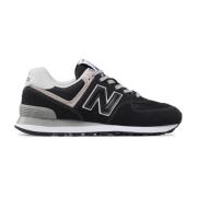 New Balance Mesh och Mocka Sneakers - Svart Black, Herr