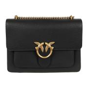 Pinko Svart Crossbody Väska Elegant Mångsidig Stil Black, Dam