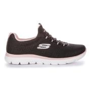 Skechers Modern Konstnär Sneakers Svart Rosa Kvinnor Black, Dam