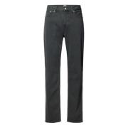 Tommy Hilfiger Antracit Elastiska Bomulls Jeans Gray, Herr