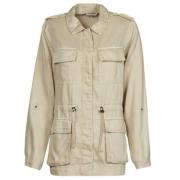 Only Beige Parka Onlkenya Kvinnor Beige, Dam