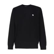 Carhartt Wip Svarta Lammsullströjor Black, Herr