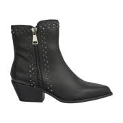 Alma EN Pena Studded ankelboots Black, Dam