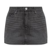 Ami Paris Jeanskjol Gray, Dam