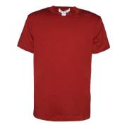 Comme des Garçons Stickade T-shirts och Polos Red, Herr