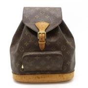 Louis Vuitton Vintage Pre-owned Canvas ryggsckar Brown, Dam