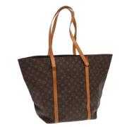 Louis Vuitton Vintage Pre-owned Canvas louis-vuitton-vskor Brown, Dam