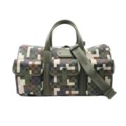 Louis Vuitton Vintage Pre-owned Belagd canvas louis-vuitton-vskor Gree...